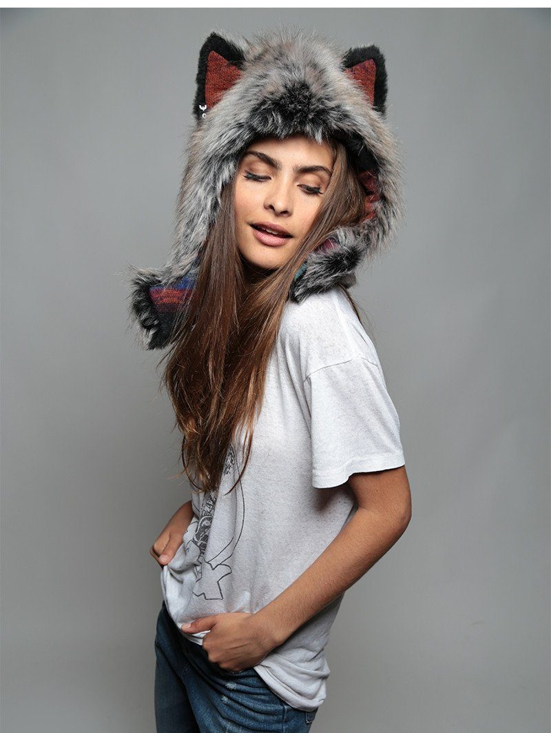 Grey Wolf 1/2 SpiritHood on Female