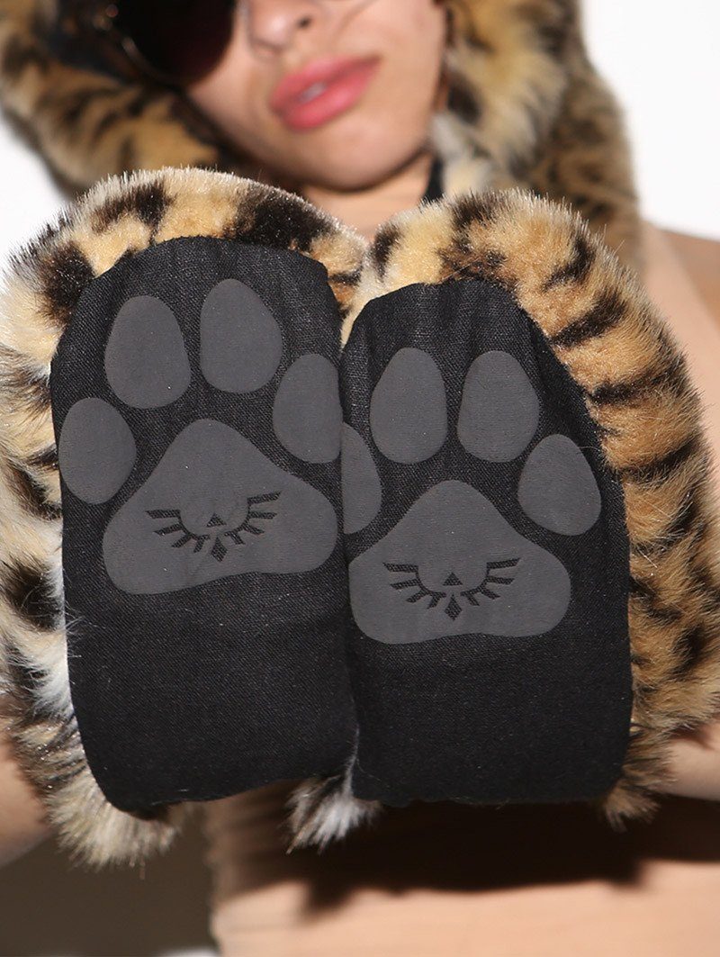 Signature Paw Logos on Hyena SpiritHood 