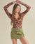 Jaguar Long Sleeve Velvet Bodysuit | Women's