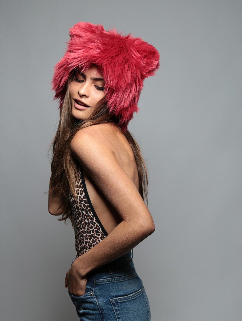 Faux Fur Mother Bear SpiritHood 