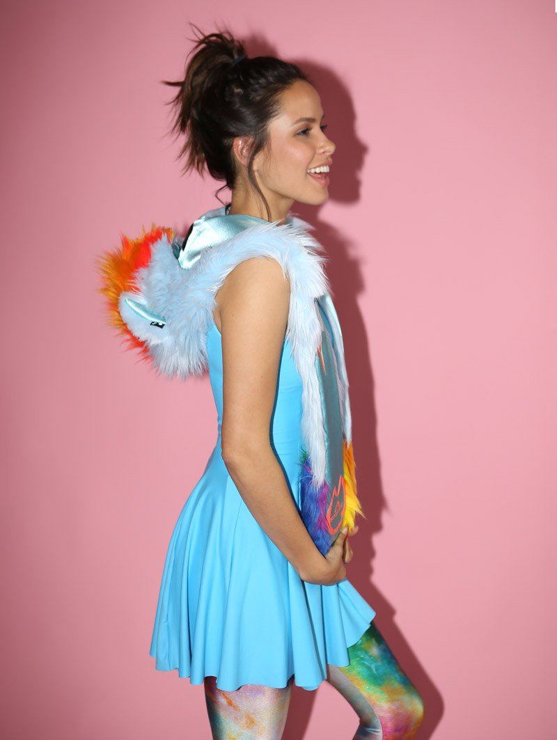 My Little Pony Rainbow Dash SpiritHood on Female Model