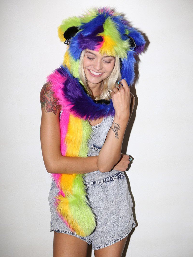 Magic Bear Faux Fur SpiritHood 