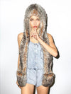 Brown and Beige NightHawk SpiritHood on Female