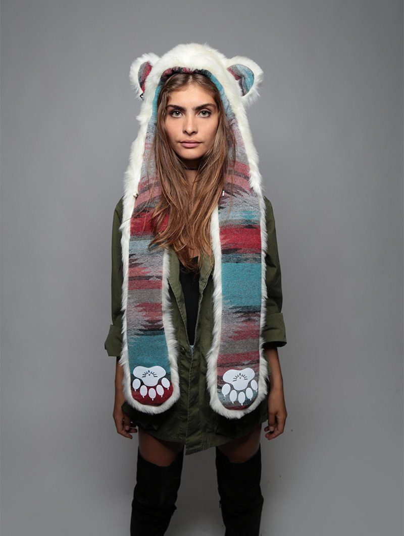 Polar Bear Italy SpiritHood on Female Model