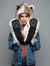 Female Wearing Siberian Husky Collector Edition SpiritHood 