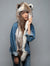 Siberian Husky Collector Edition Faux Fur with Hood on Female