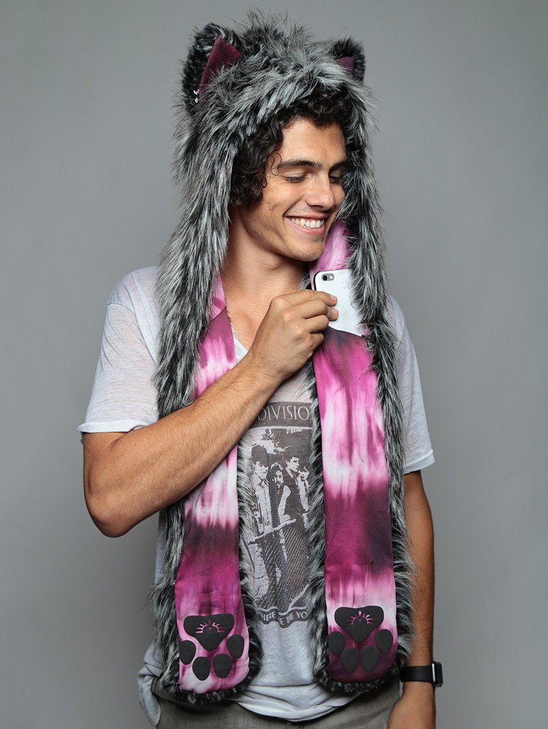 Exterior and Interior View of Siberian Wolf SpiritHood 