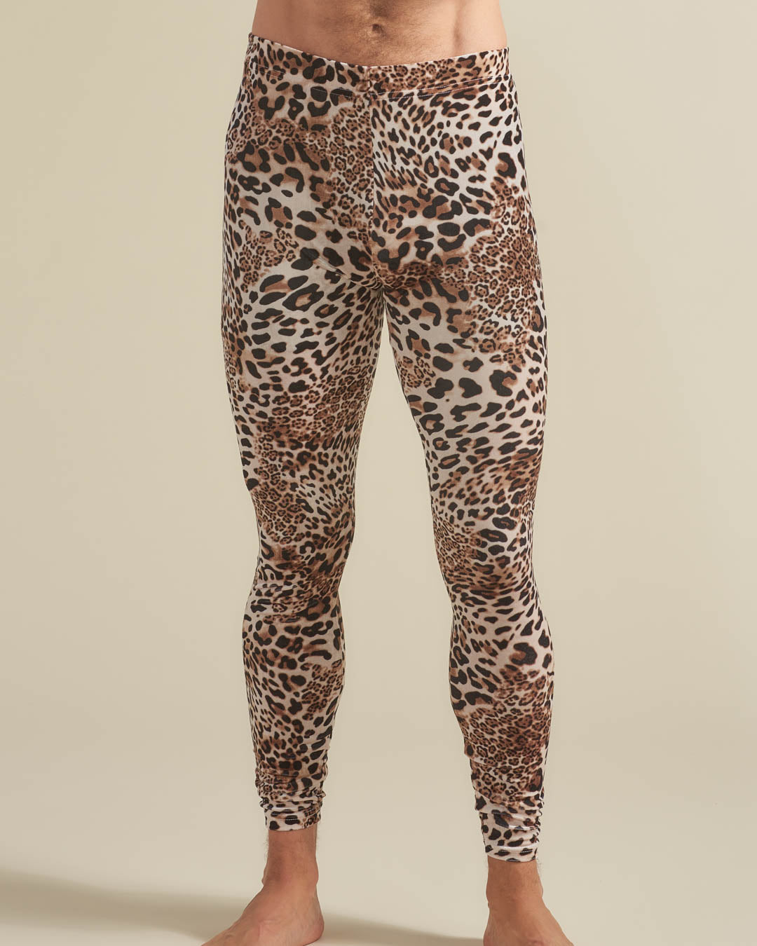 Arabian Leopard Velvet Leggings | Men's - SpiritHoods