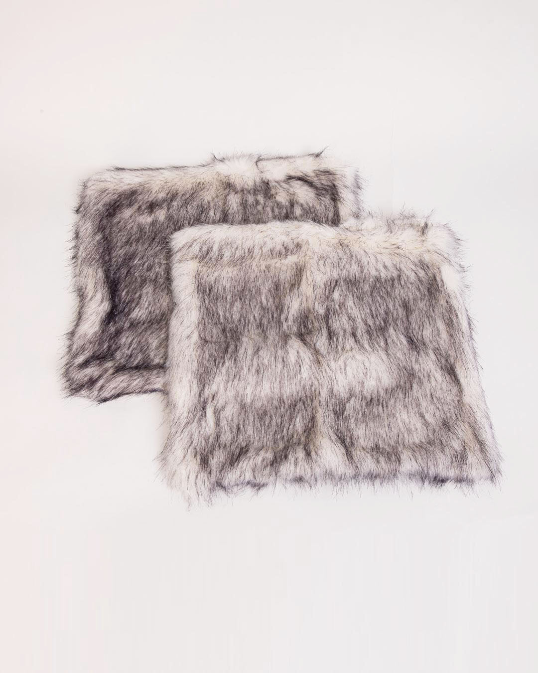 Husky Baja Faux Fur Pillow Covers  |  Set of 2