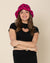 Pink Cheetah Faux Fur Bucket Hat | Women's