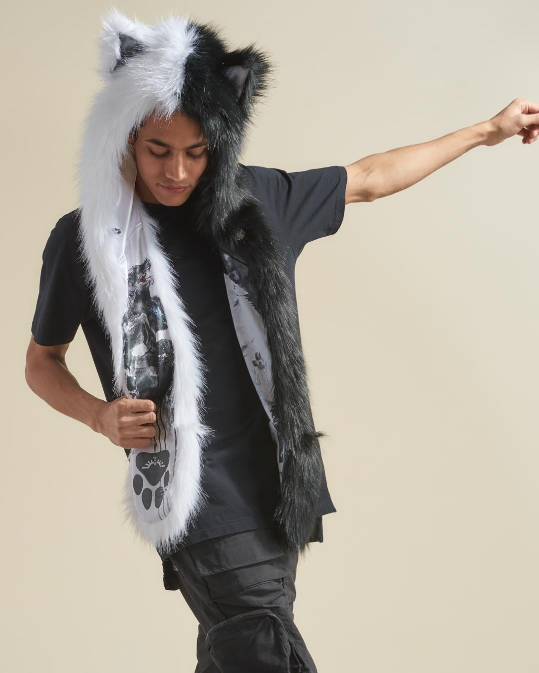 Artist Edition Lora Zombie The One You Feed Wolf Faux Fur Hood | Men's