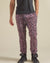 Lavender Leopard ULTRA SOFT Faux Fur Sweatpants | Men's