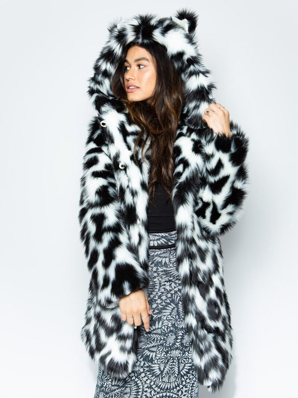 Classic Spotted Leopard Faux Fur Coat - SpiritHoods