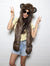 Grizzly Bear Collectors Edition Hooded Faux Fur 