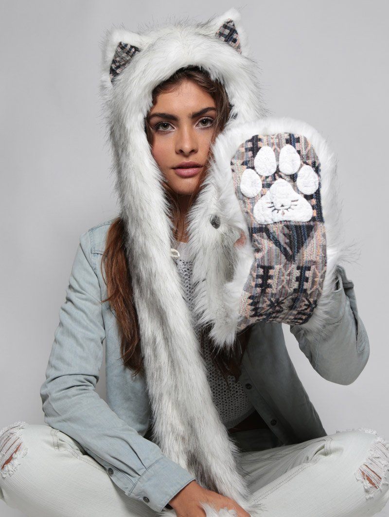 SpiritHoods Husky Faux Fur Hood