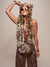 Collector Edition Leopard Faux Fur with Hood on Female 