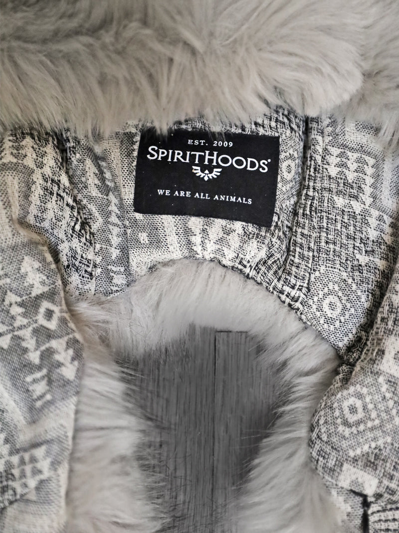 Arctic Wolf Collector Edition Faux Fur SpiritHood, view 8