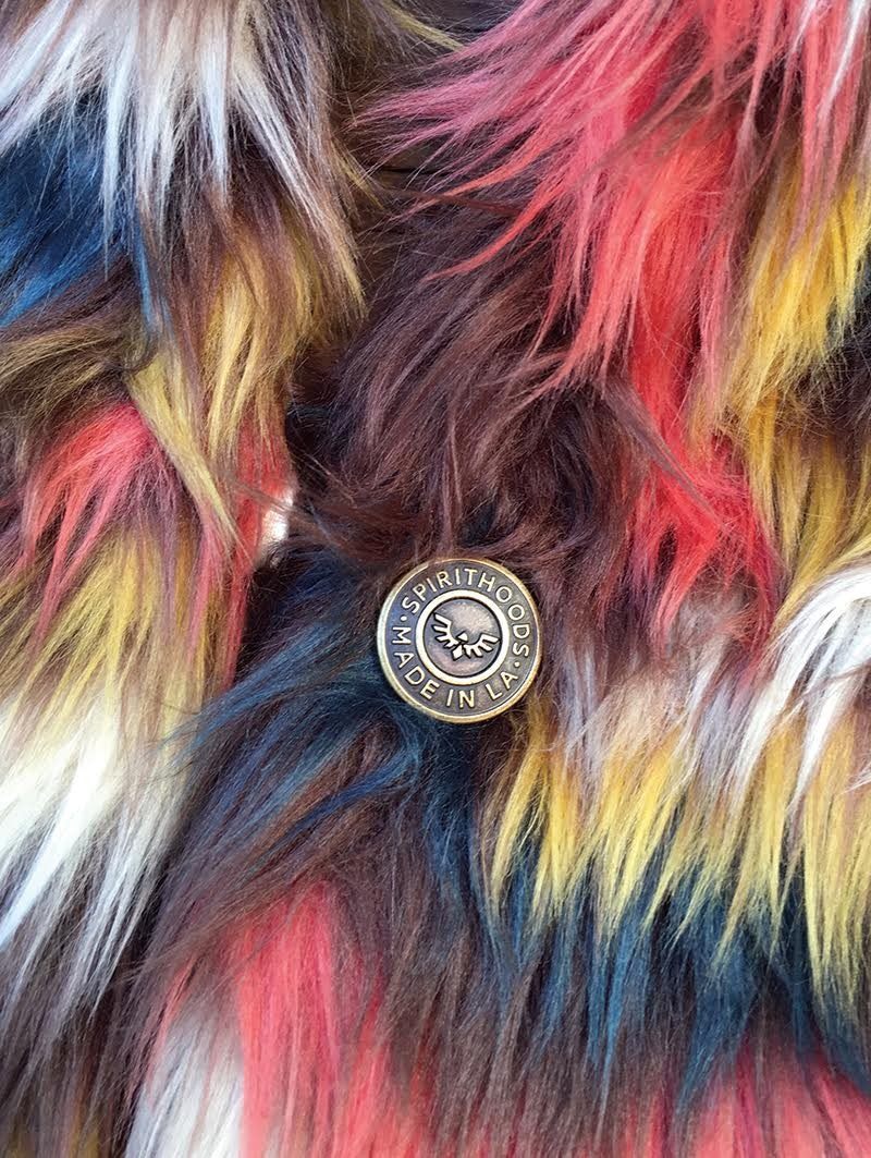 Custom Logo Button on Butterfly SpiritHood