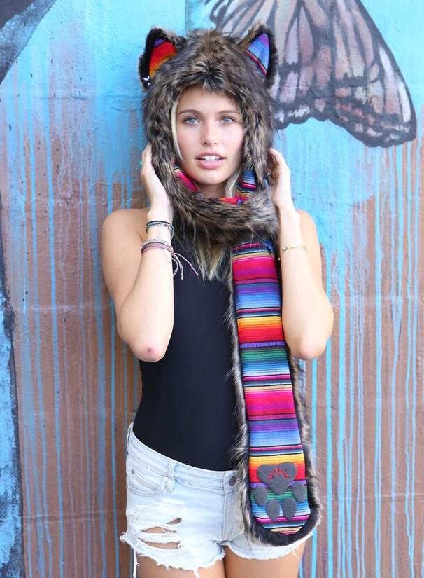 Mountain Fox Collectors Edition Unisex SpiritHood on Female