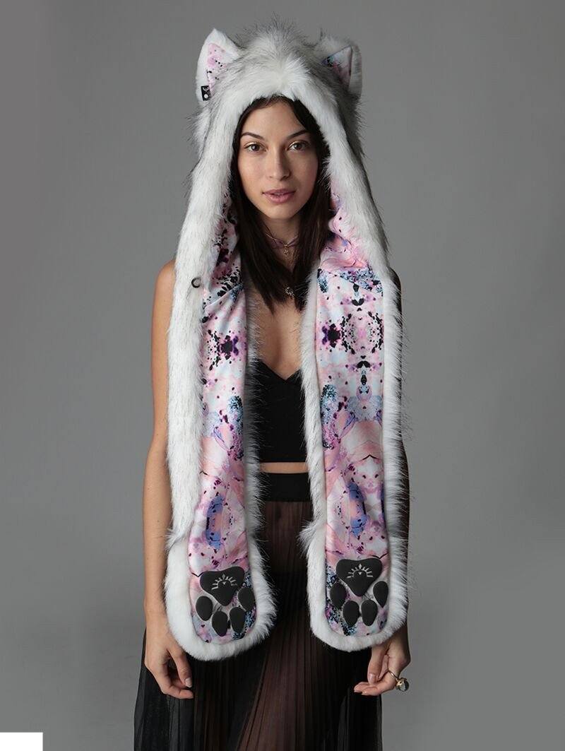 Exterior and Interior View of Husky Pastel Dreams Collector Edition SpiritHood 