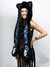 Exterior and Interior View of CatsInSpace Midnight Catstronaut CE SpiritHood 